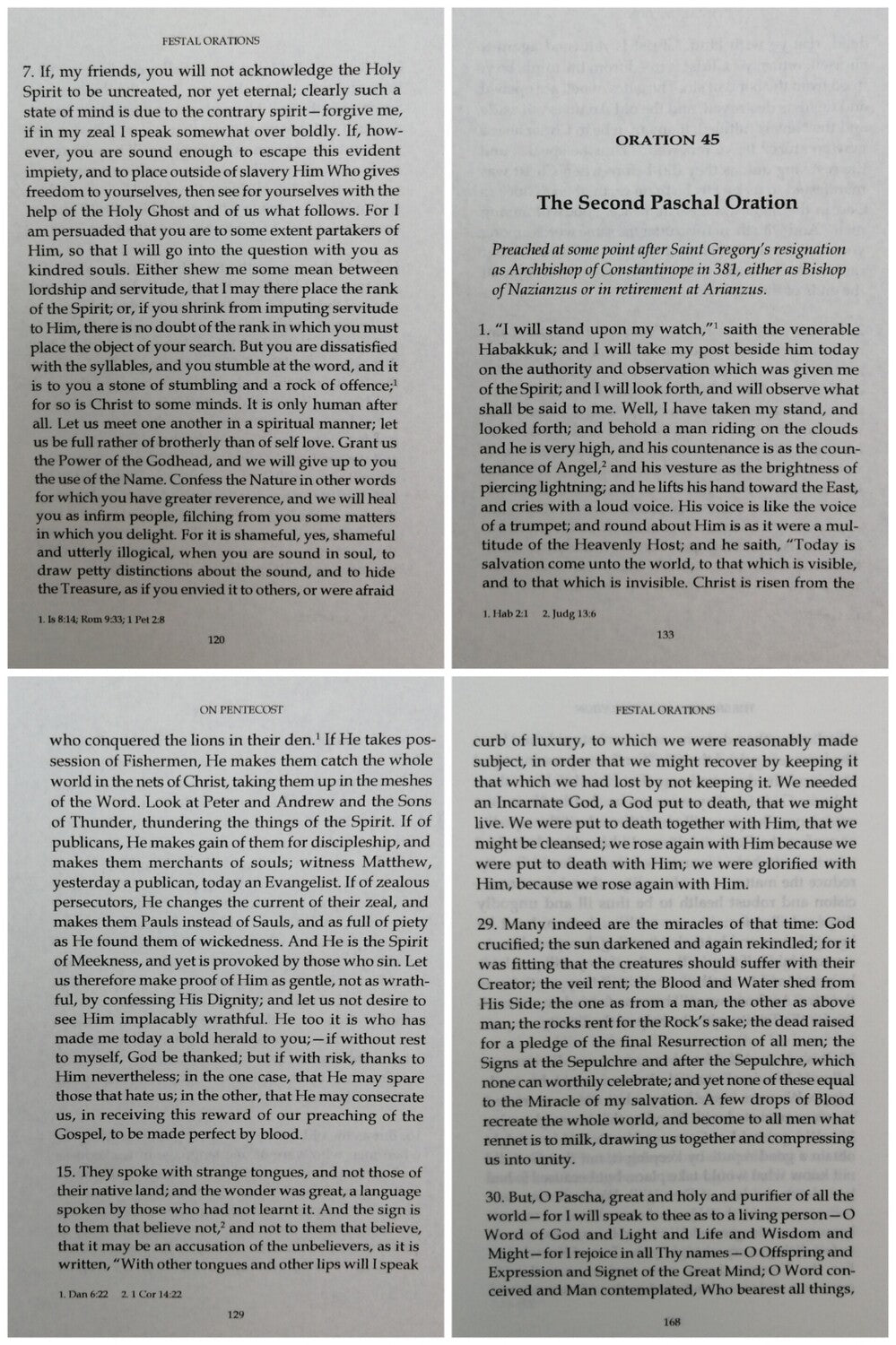 Festal Orations by St Gregory the Theologian, Purple Goatskin