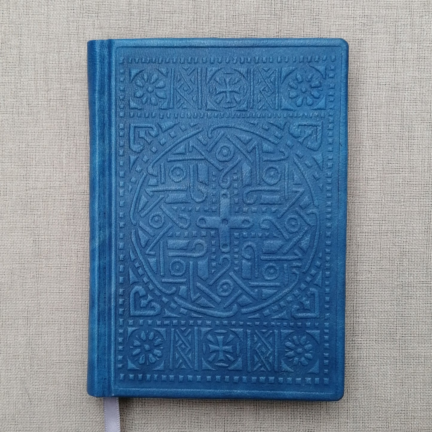 After the Apostles, Leatherbound Texts from the Apostolic Fathers, Blue Goatskin