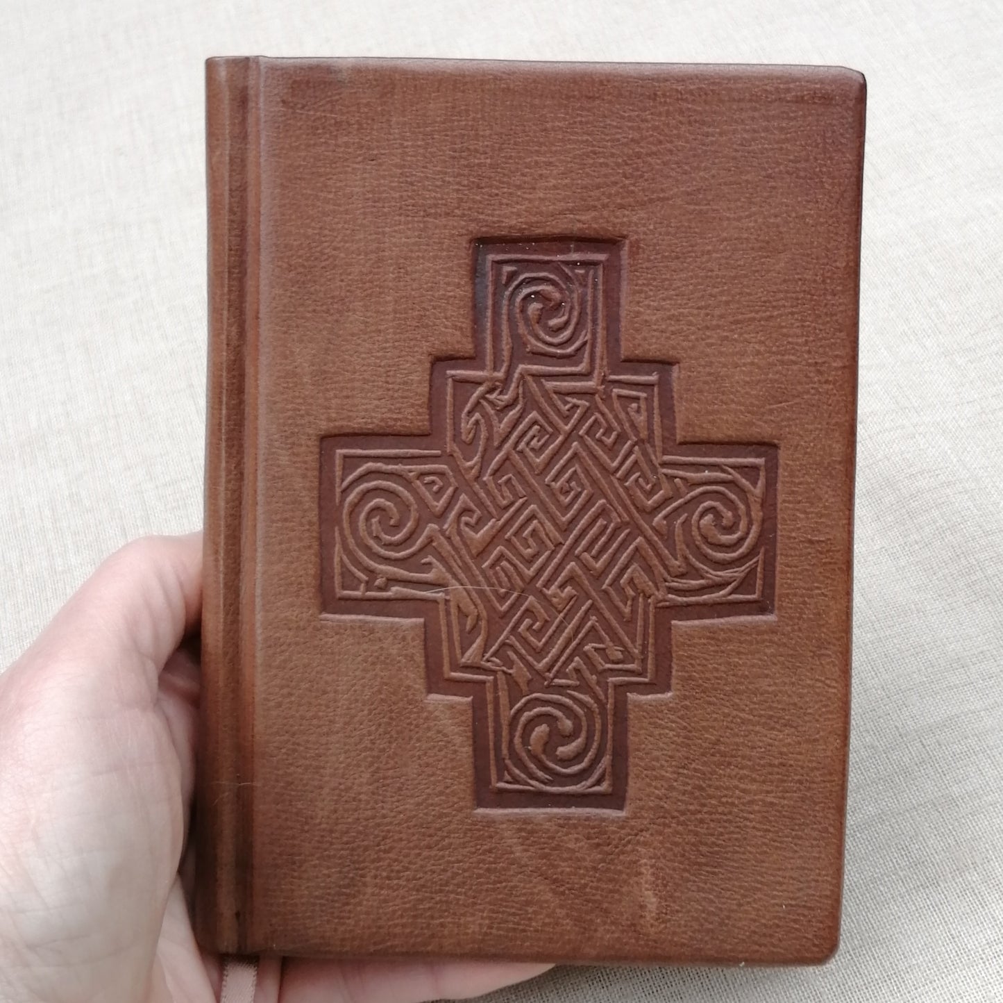 After the Apostles, Leatherbound Texts from the Apostolic Fathers, Brown Goatskin