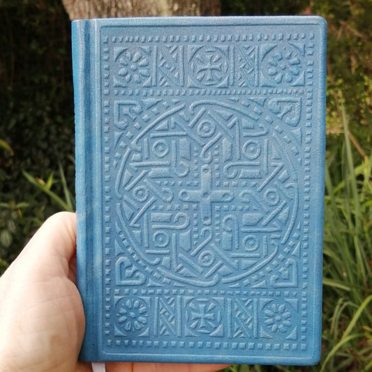 After the Apostles, Leatherbound Texts from the Apostolic Fathers, Blue Goatskin