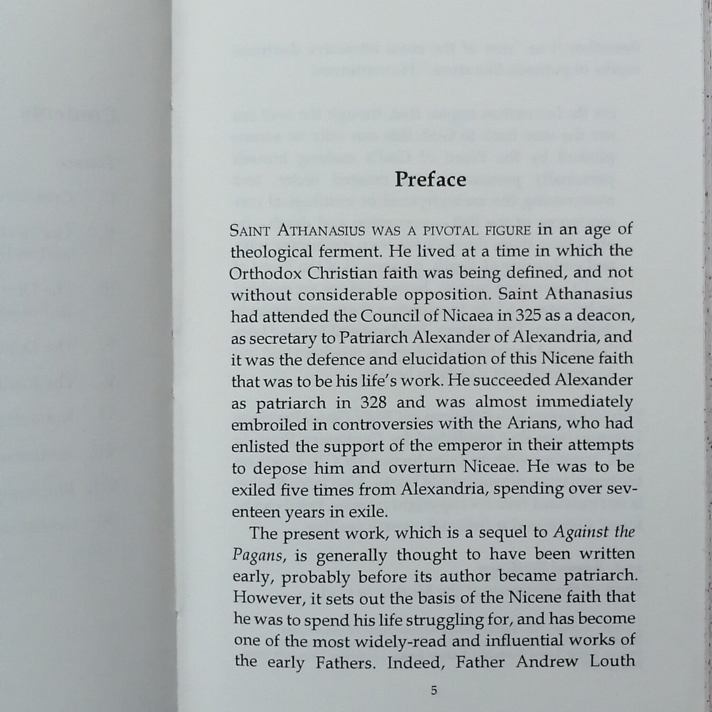 On the Incarnation by St Athanasius the Great, Tan Goatskin