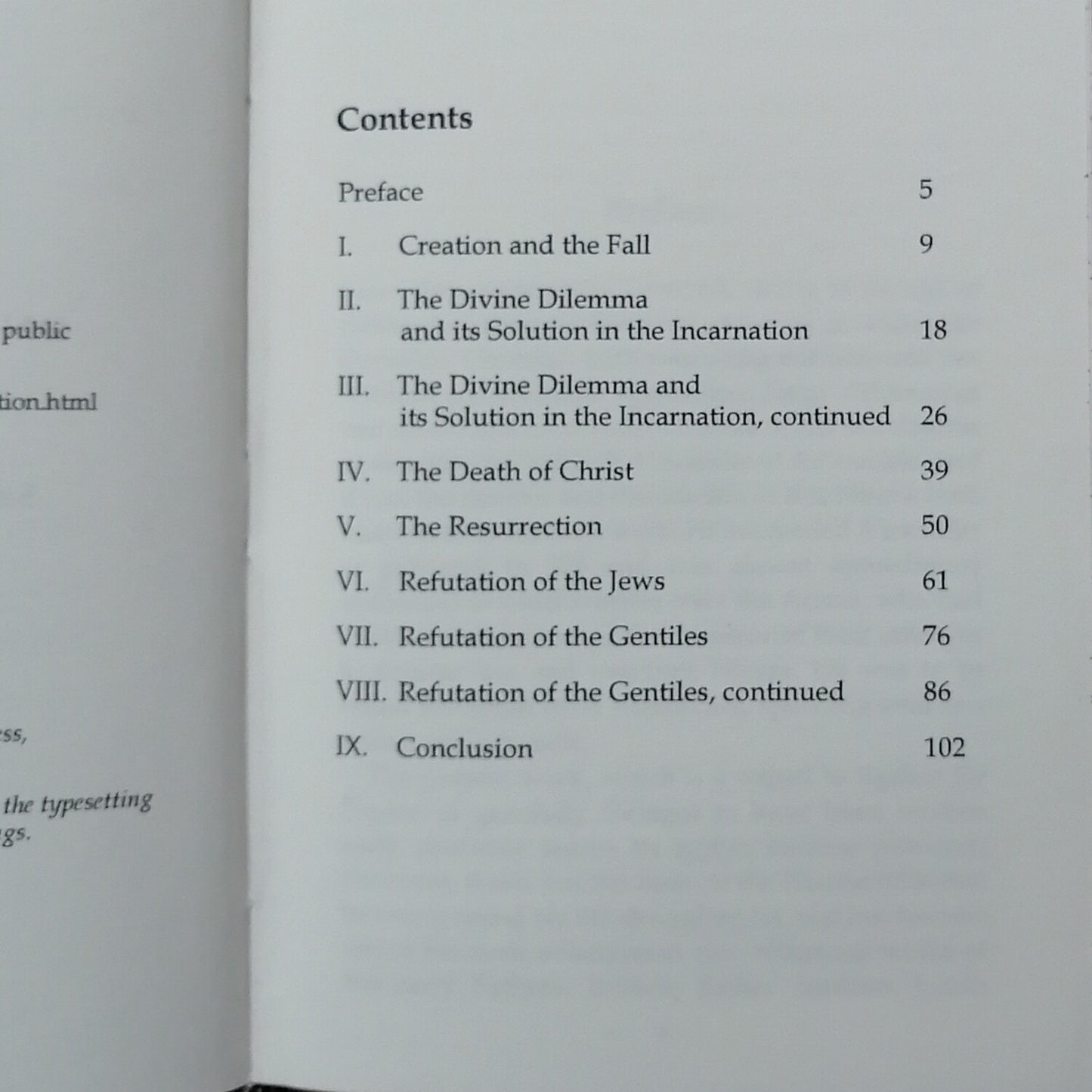 On the Incarnation by St Athanasius the Great, Tan Goatskin