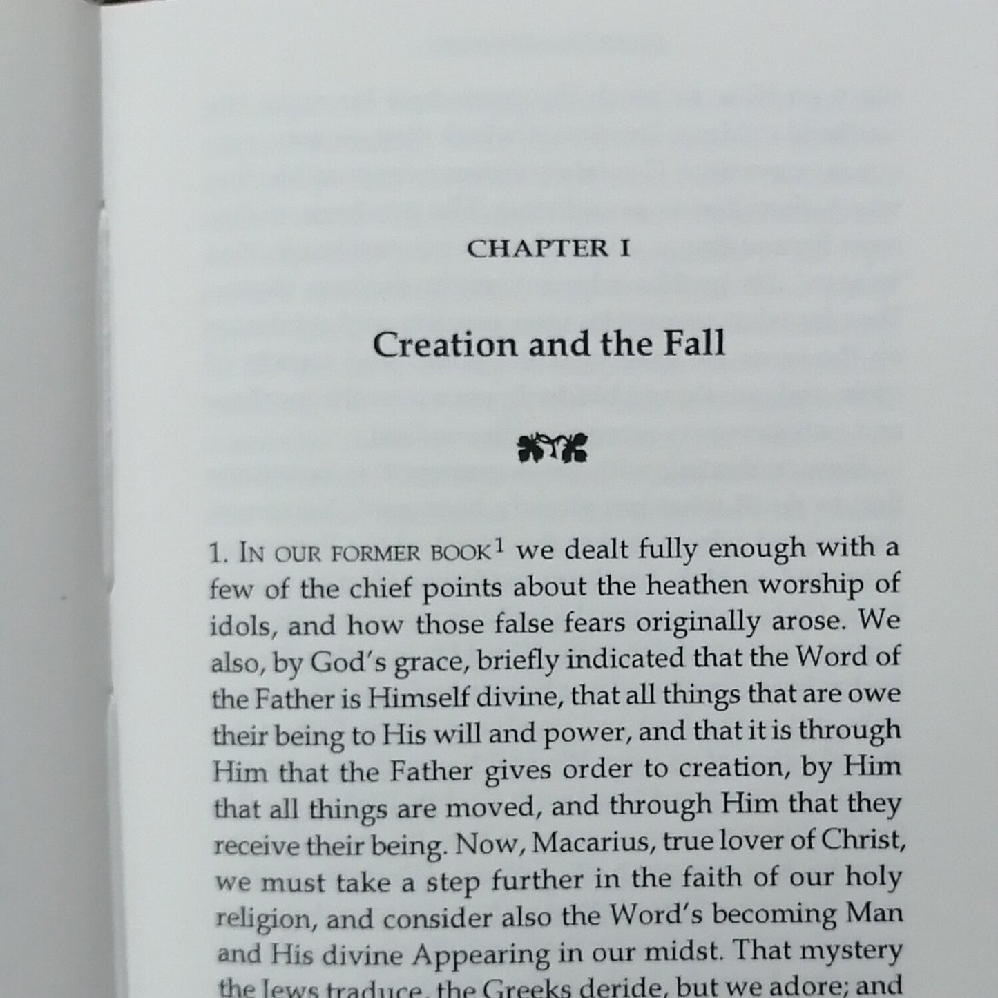 On the Incarnation by St Athanasius the Great, Tan Goatskin