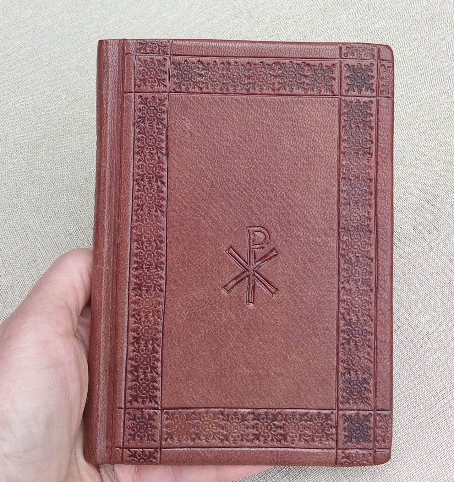 After the Apostles, Leatherbound Texts from the Apostolic Fathers, Brown Goatskin