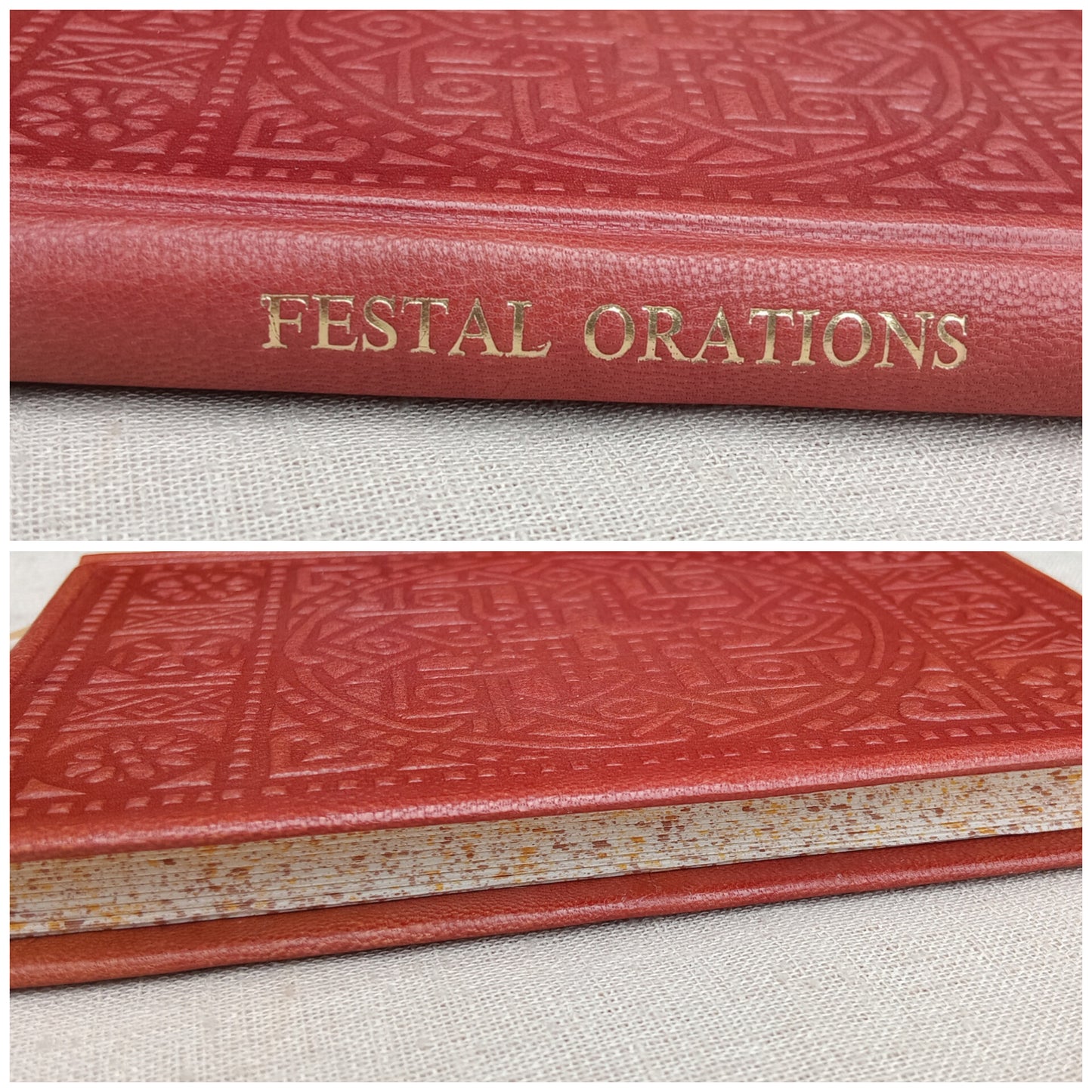 Festal Orations by St Gregory the Theologian, Red-Tan Goatskin