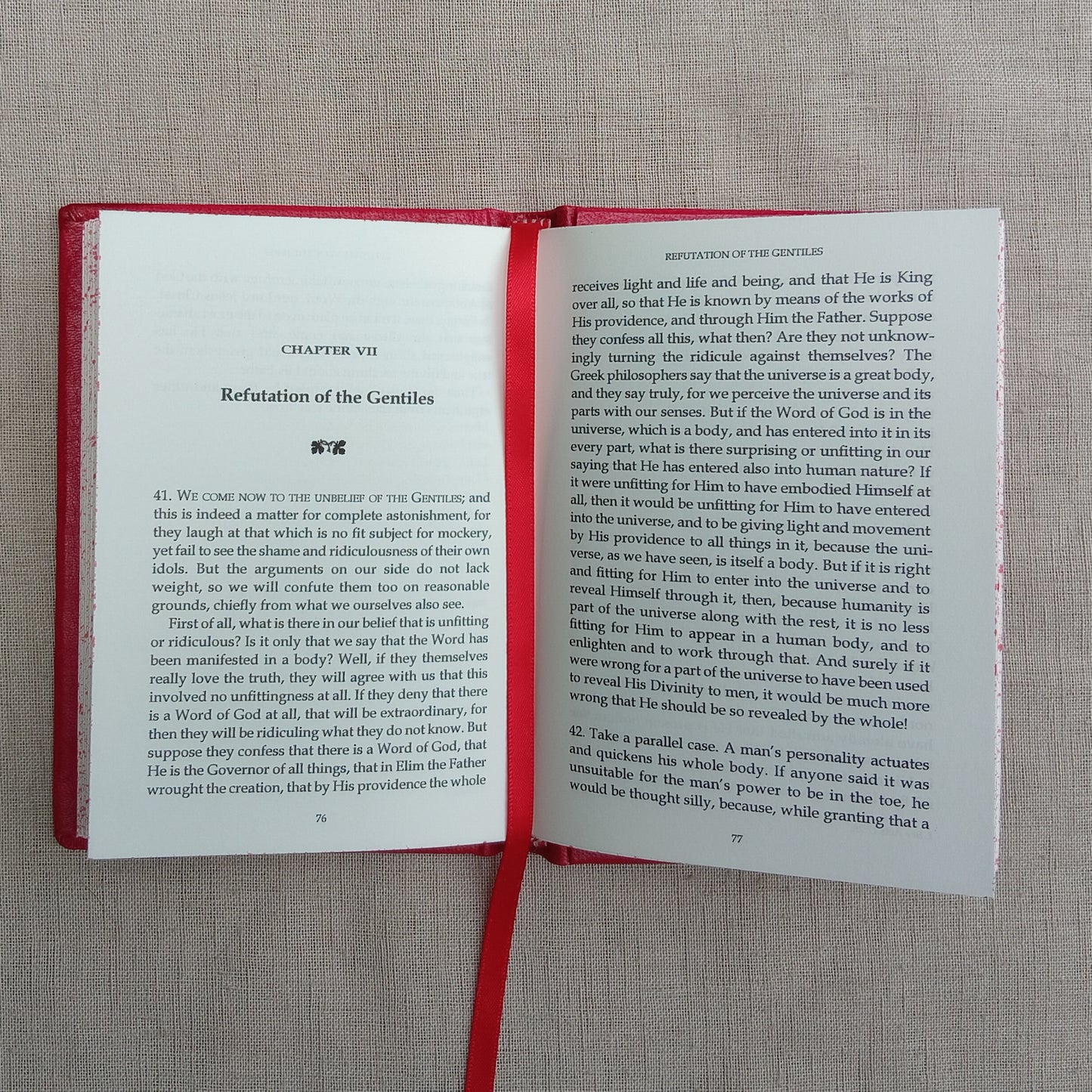 On the Incarnation by St Athanasius the Great, Red Goatskin