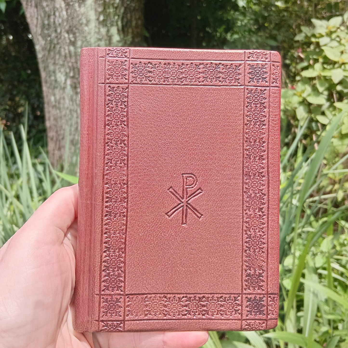 After the Apostles, Leatherbound Texts from the Apostolic Fathers, Brown Goatskin