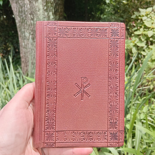 After the Apostles, Leatherbound Texts from the Apostolic Fathers, Brown Goatskin