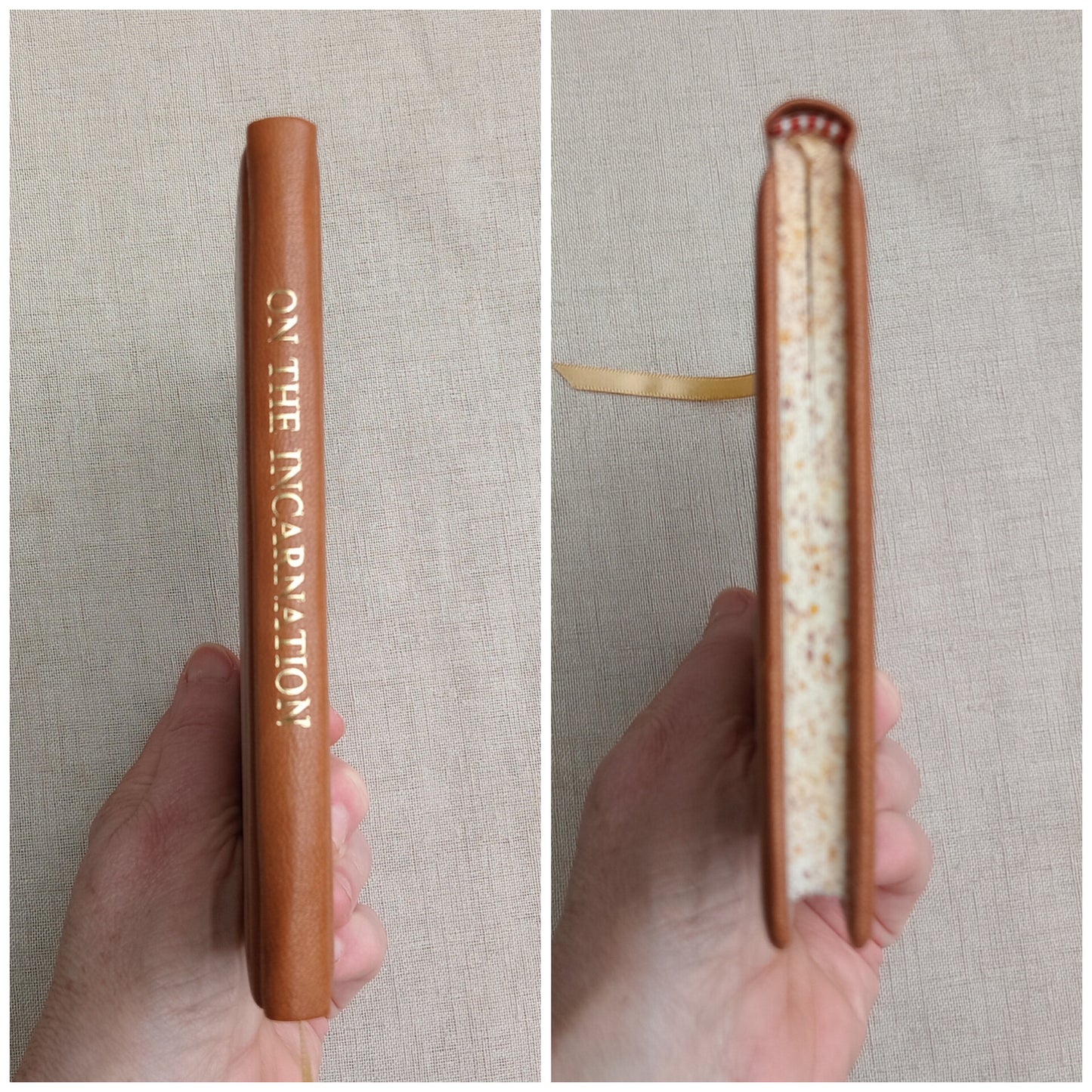 On the Incarnation by St Athanasius the Great, Tan Goatskin